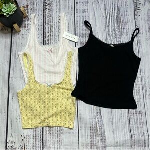 Bundle of 3 Tank Tops PACSUN, JUST POLLY
